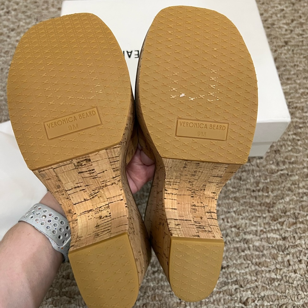 Veronica Beard Paulita Platform Slide Sandal - Picture 5 of 7